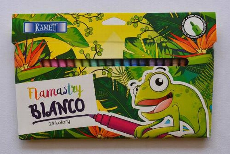 Flomasteri 24 krāsas Schemat PL