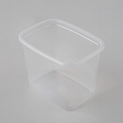 Salāttrauki plastmasas ar vākiem 1000ml*500gb (nefasēti)