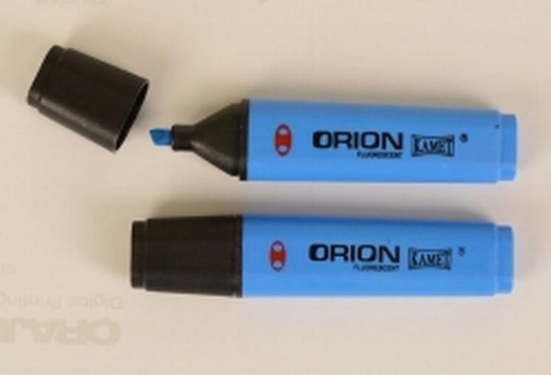 Marķieris Orion zils