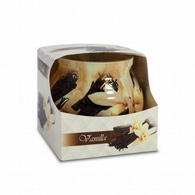 Svece Vanilla aromātiska stiklā Polija