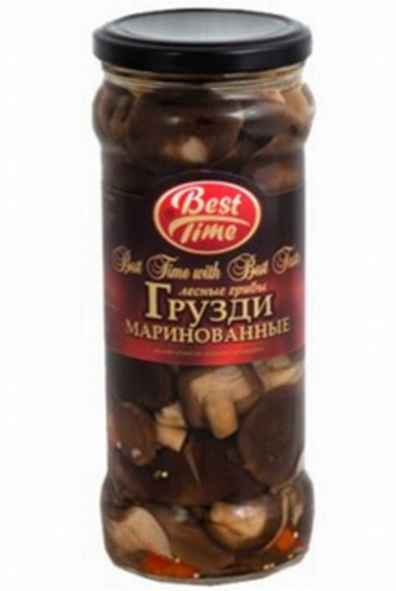 Sēnes marinētas Krimildes 580g 1/12 (11.09.2026) Ķīna