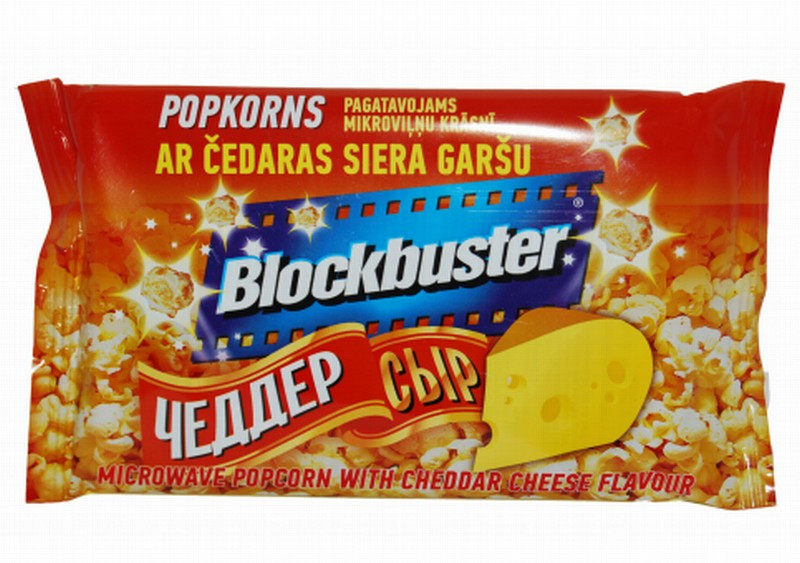 Popkorns ar čedara siera garšu 99g(29.09.27) Bulgārija