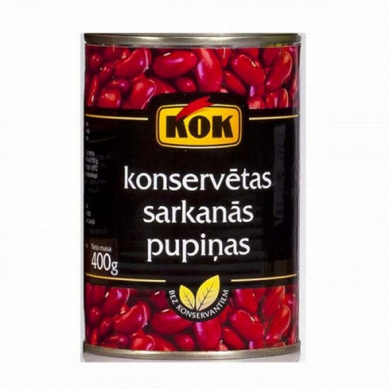 Pupiņas KOK sarkanas 400g (12.2027)  Itālija