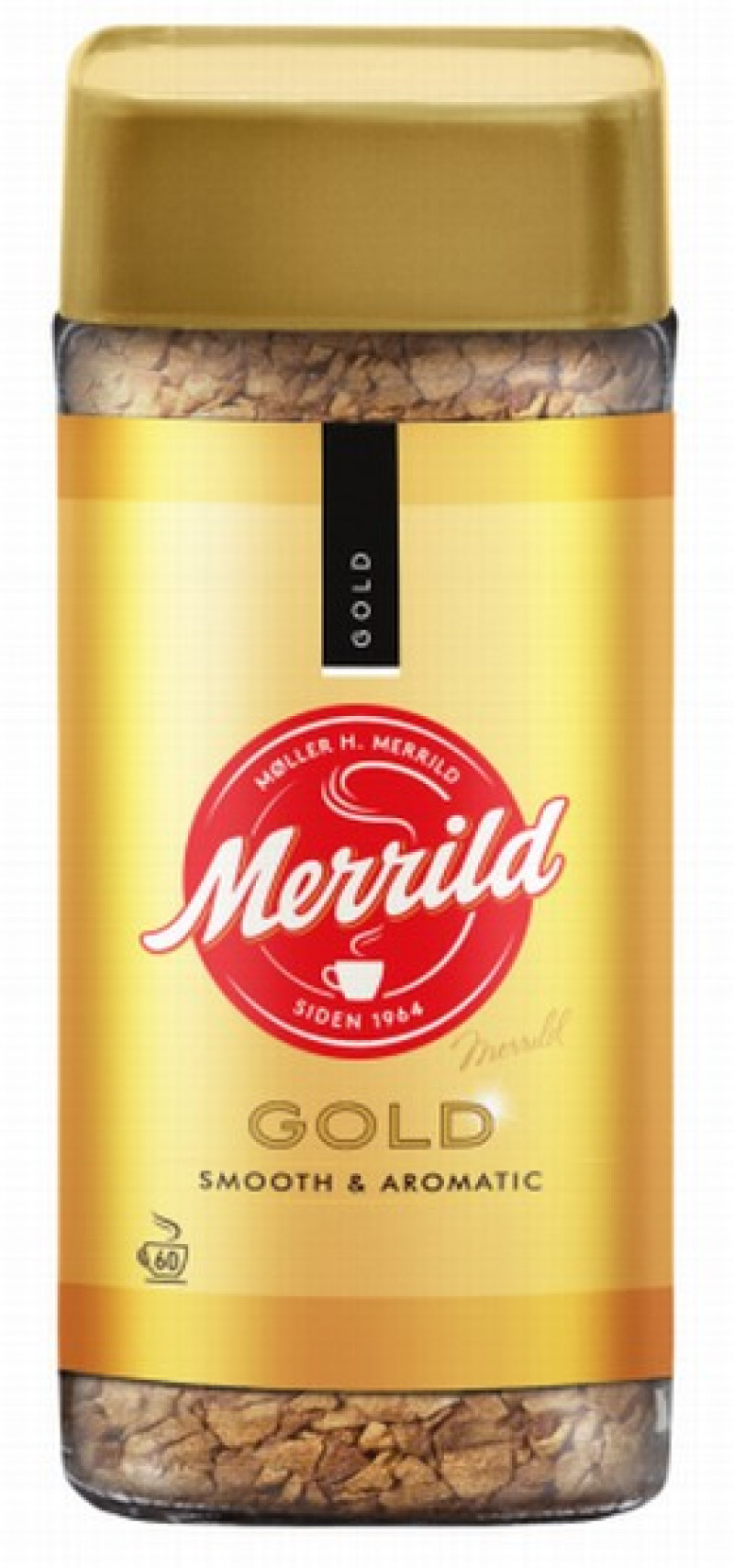 Kafija šķīstošā Merrild Gold 100g 1/12 (01.27) Spānija