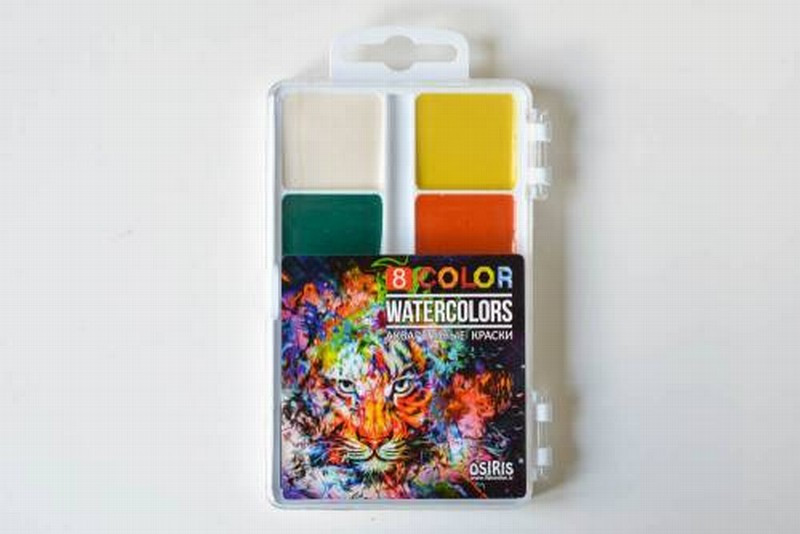 Akvareļu krāsas 8 OSIRIS