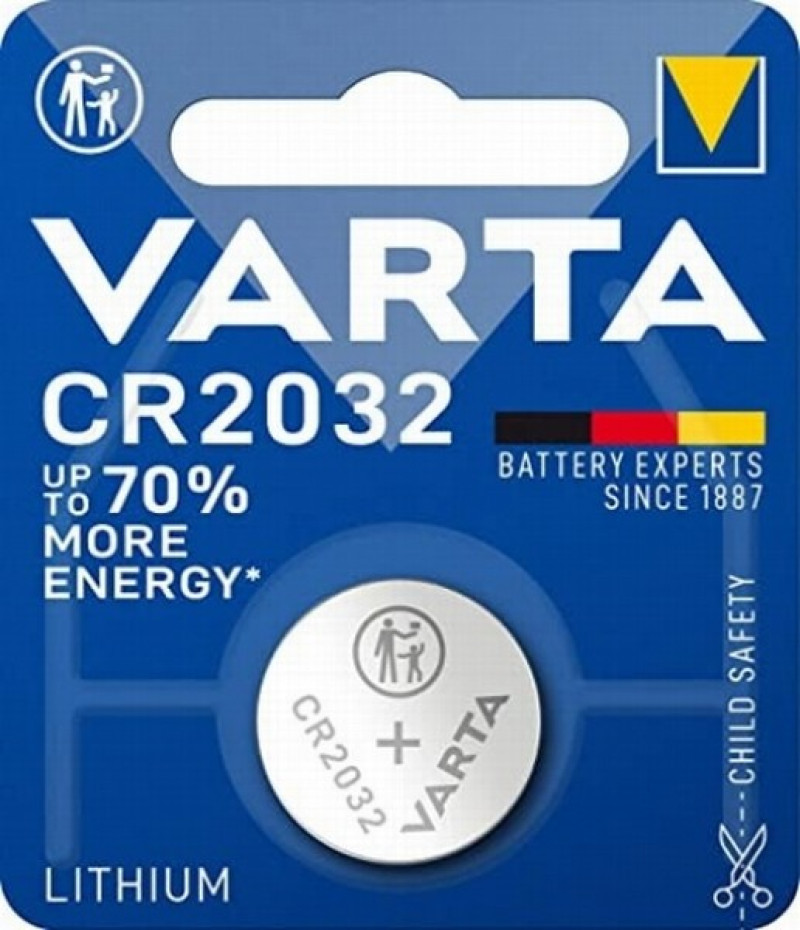 Baterija Varta CR2032 3V litija BL1 1/10