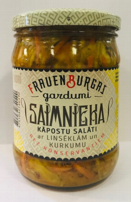 Saimnieka kāposta salāti 500g Frauenburgas gardumi (24.05.2025)