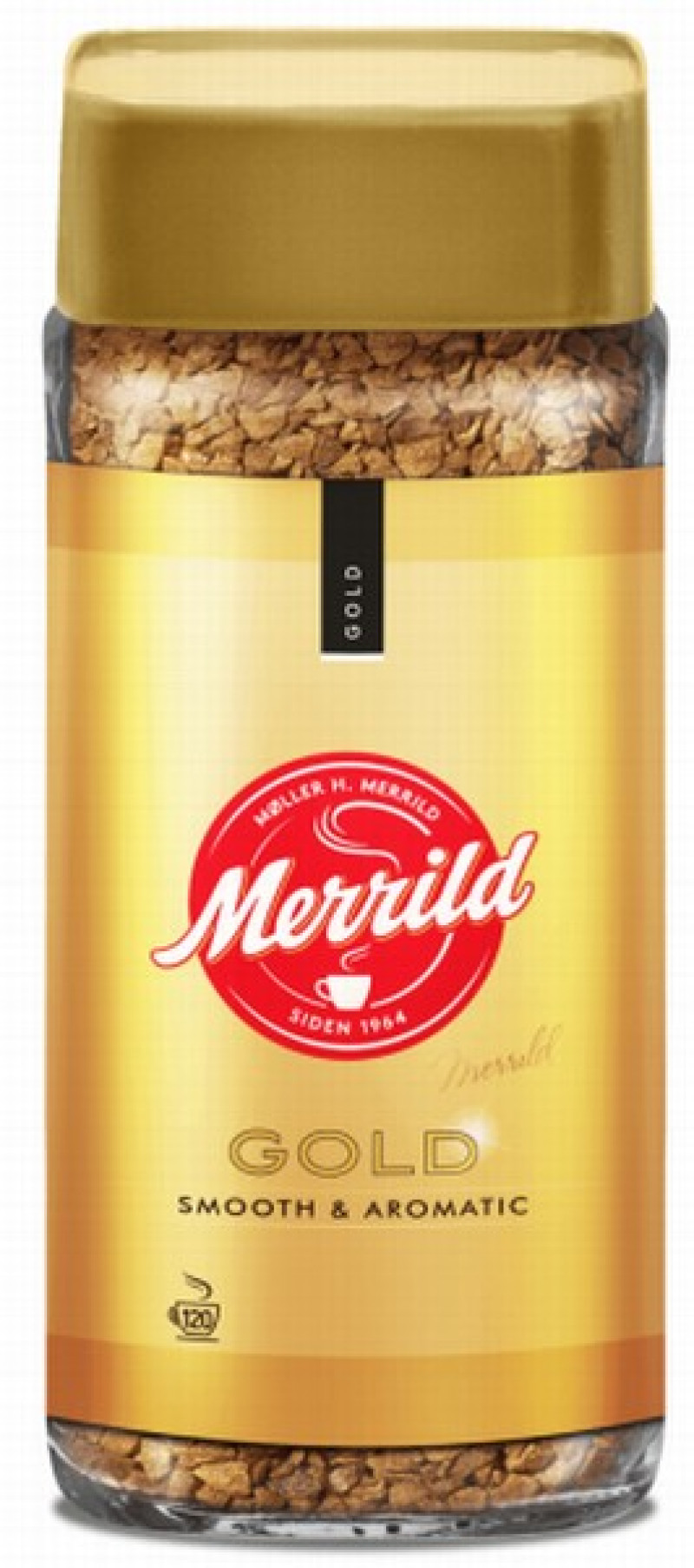 Kafija šķīstošā Merrild Gold 200g (05.2026) Spānija