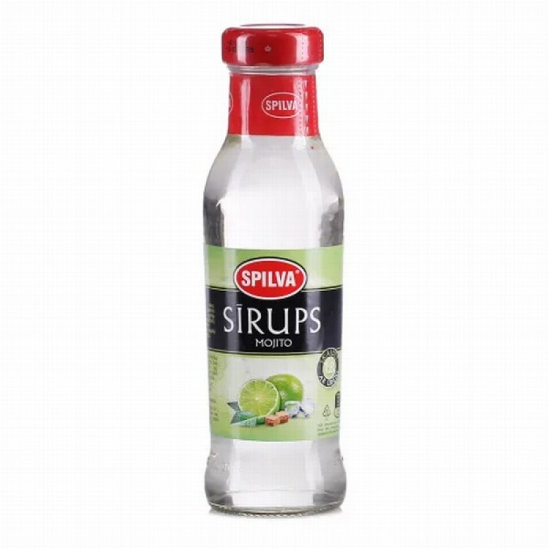 Sīrups Spilva Mojito 0.3l (12.06.26) DEPOZĪTA maksa 0.10 eiro