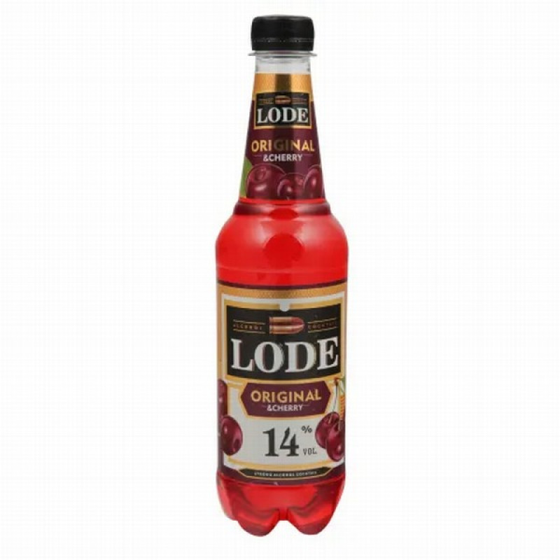 Kokteilis Lode Cherry 0.5L 14.5% DEPOZĪTA maksa 0.10 eiro 1/24 (09.07.2026)