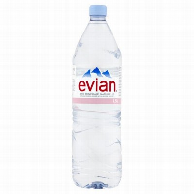 Minerālūdens Evian 1,5l DEPOZĪTA maksa 0.10 eiro (04.2025)