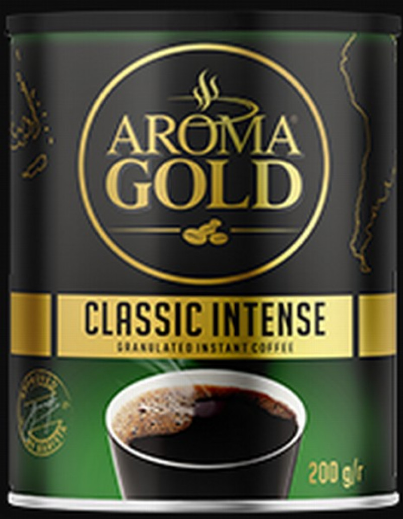 Kafija šķīstošā Aroma Gold Classic Intense 200g CAN (28.12.26)Polija