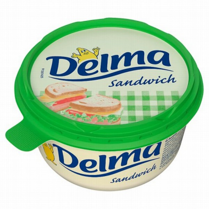 Margarīns Delma sviestmaizēm 20% 450g 1/12 (05.04.26) Polija