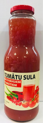 Sula Muižkungu Tomātu 1L DEPOZĪTA maksa 0.10 eiro (15.08.2025) Moldova
