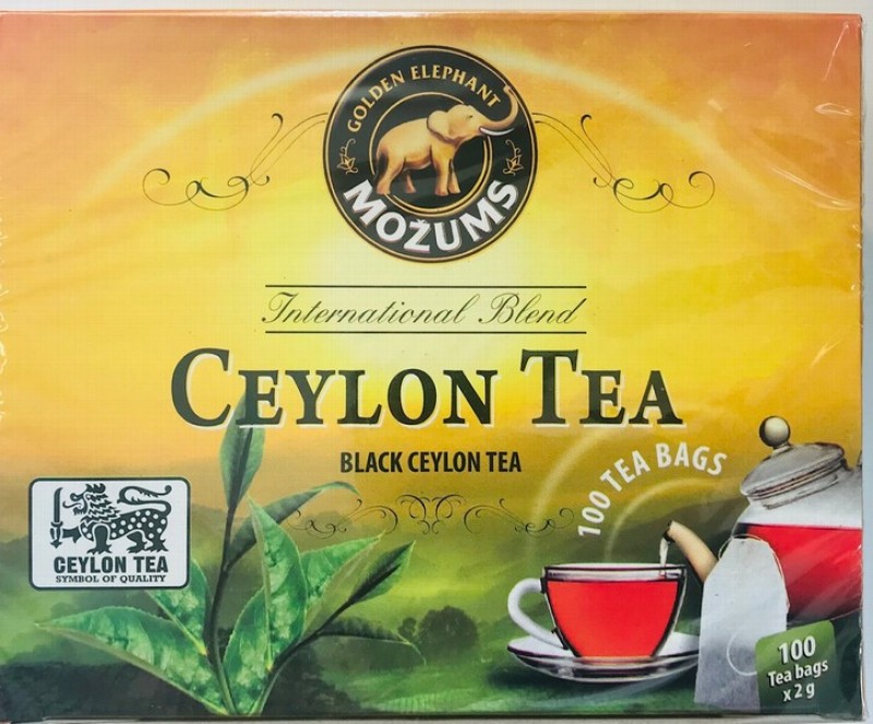 Tēja Možums Ceylon 100x2g (05.2026)