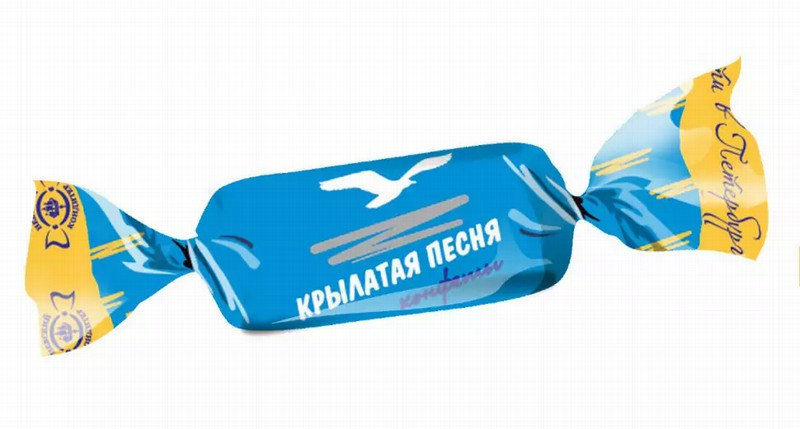 Šokolādes konfektes Krilataja pesņa 1kg (14.03.26) Krievija (Pārdodas tikai pilnos iepak. (1kg)