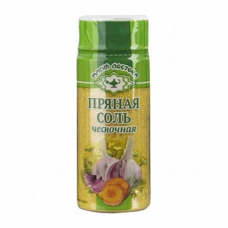 Sāls ar ķiplokiem Magija Vostoka 130g (25.08.25) Krievija
