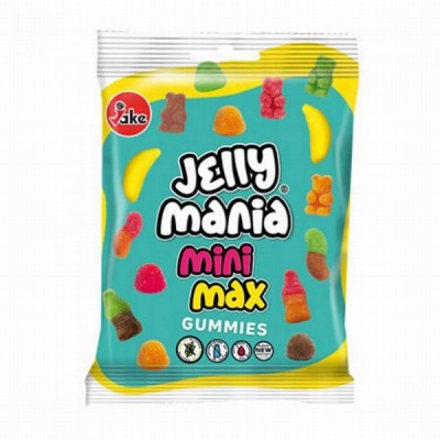 Želejkonfektes Jake Jelly mania Mini Max 70g (06.2025)