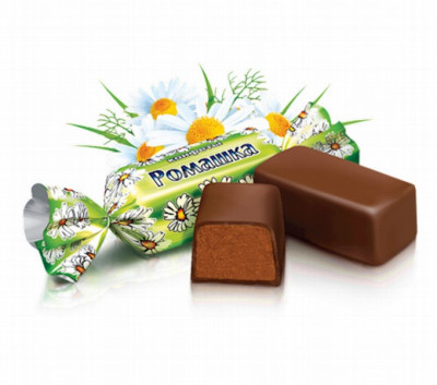 Šokolādes konfektes ((2kg)) Roshen Romashka (30.01.2026) (daudzumu norādīt kg,pilnos iep.) UA