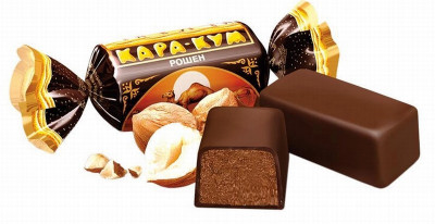 Šokolādes konfektes Roshen Kara-kum 1kg (12.09.25) Ukraina