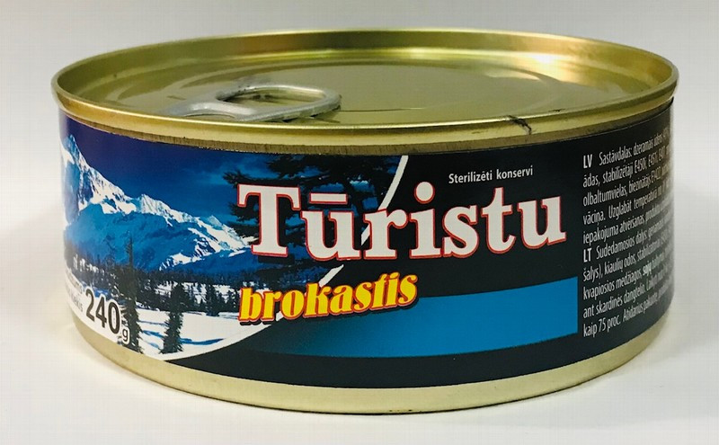 Tūristu brokastis 240g SGK (10.10.2027) Latvija
