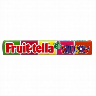 Mīkstā īriss Fruittella Vegan Rainbow 41g (08.2025)