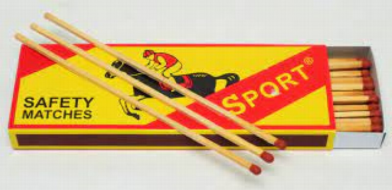 Sērkociņi Sport kamīna Indija