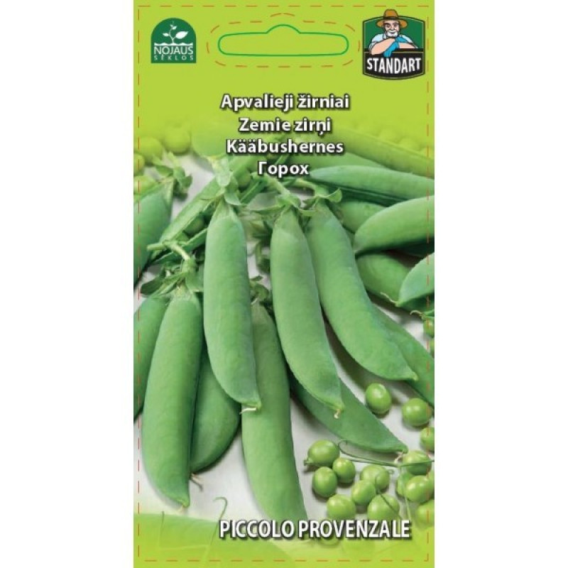 Sēklas Zirņi zemie Piccolo Provenzale 10g 1/10 (12.2029) Lietuva