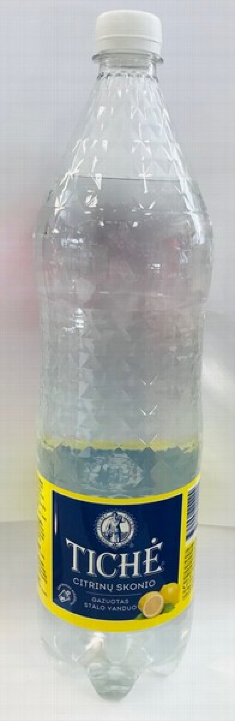 Minerālūdens Tiche gāzēts ar citronu garšu 1.5l (23.05.25) DEPOZĪTA maksa 0.10 eiro