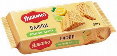 Vafeles Yaškino Citronu laima 300g KDV (20.06.2025) RU 