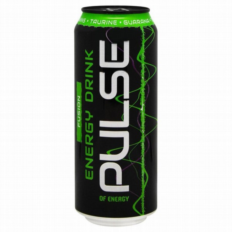 Enerģijas dzēriens Pulse Fusion 0.5l DEPOZĪTA maksa 0.10 eiro 1/24(16.09.26) Polija