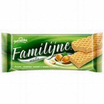 Vafeles Family ar riekstu garšu 180g 1/24  (16.02.2026)