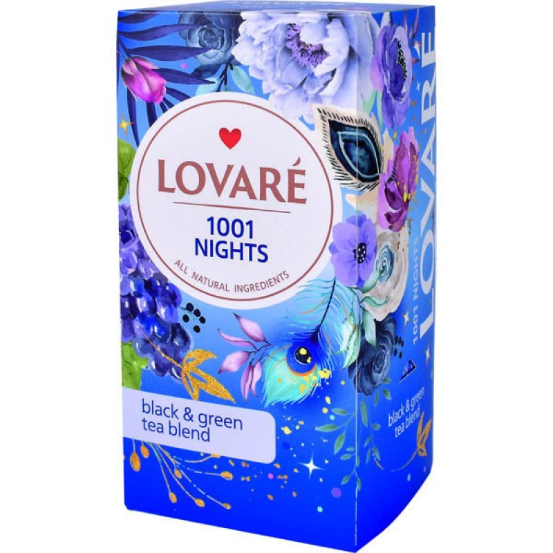 Tēja Lovare 1001 nights 24*2g (10.02.27) Polija
