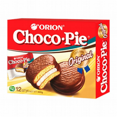 Cepumi Orion Choco Pie Original 360 KDV (10.05.2026) Krievija