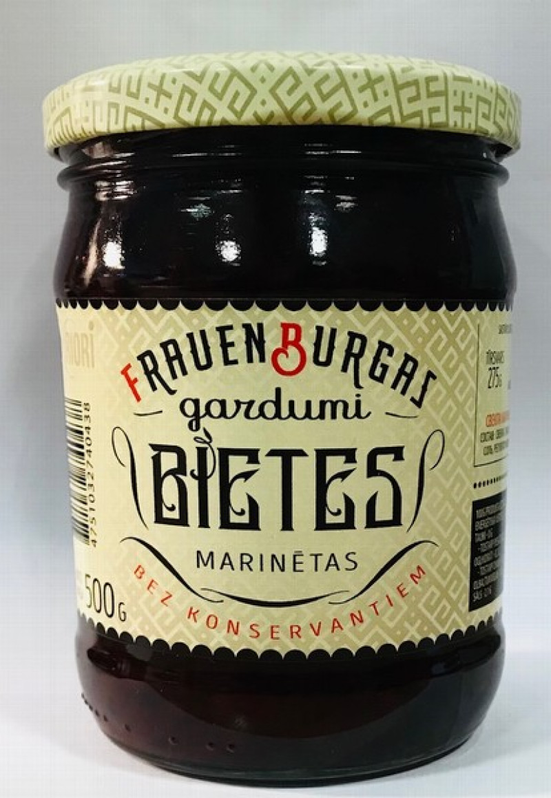 Bietes 500g Frauenburgas gardumi 1/8 (31.05.2026)
