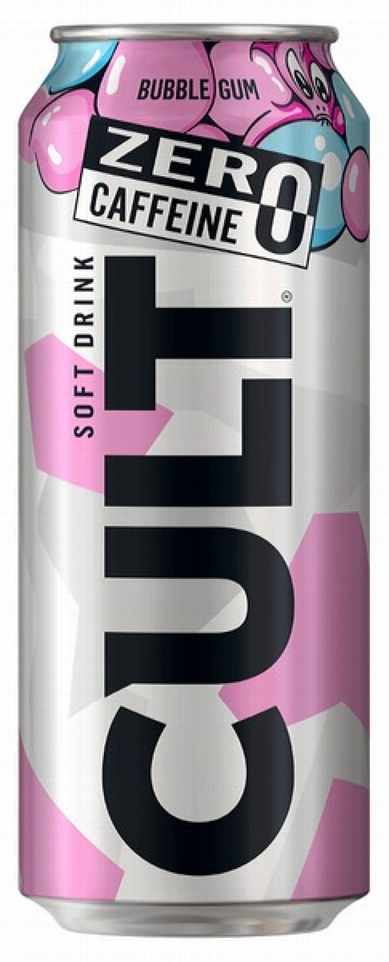 Limonāde ar enerģijas dzēriena garšu Cult Bubble gum 0.5L (21.09.27) DEPOZĪTA maksa 0.10 eiro