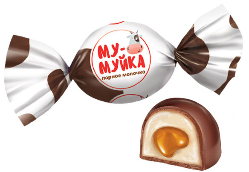 Šokolādes konfektes Mu-muika 0.5kg KDV (26.02.2026) Krievija