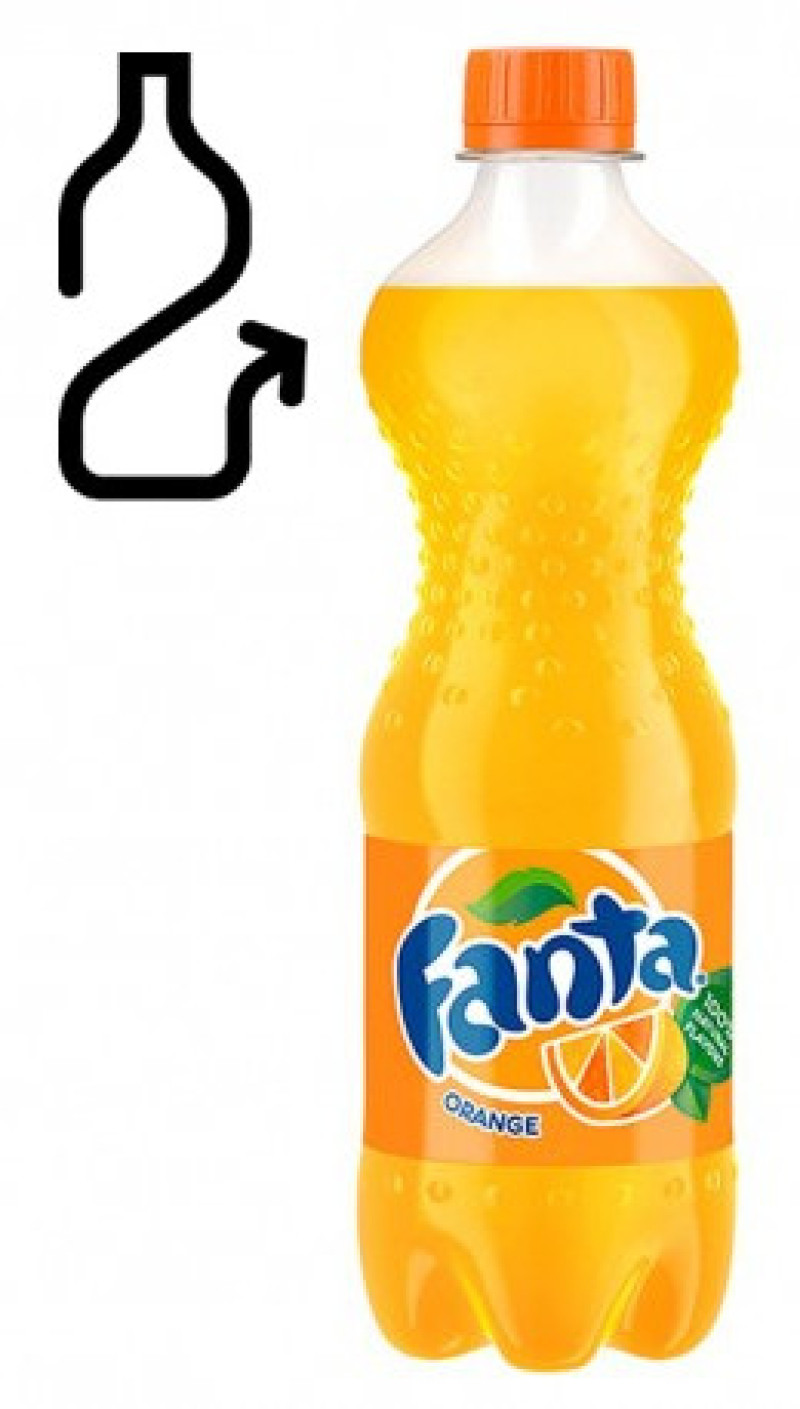 Fanta Orange 0.5L DEPOZĪTA maksa 0.10 eiro 1/12 (18.02.26) Polija