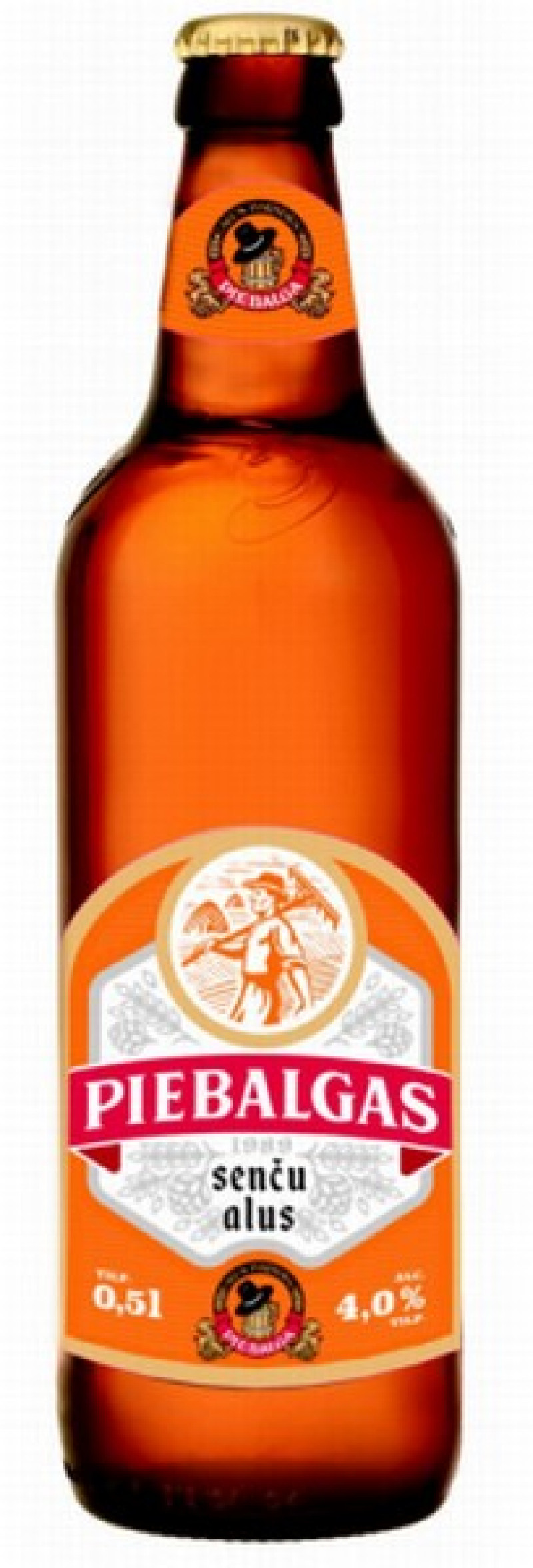 Piebalgas alus SENČU 0.5L 4,5% 1/20 (24.05.2026) DEPOZĪTA maksa 0.10 eiro LV