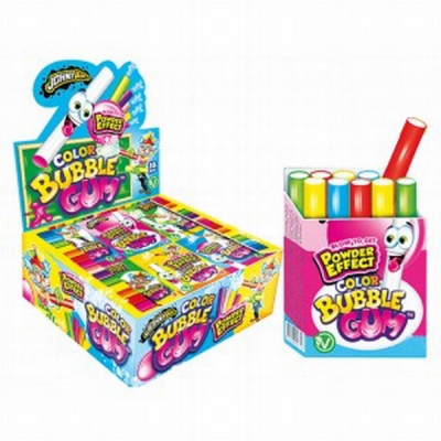 Košļājamā gumija Bubble gum Color Powder effect 35g*18gb (07.10.2026) Maķedonija