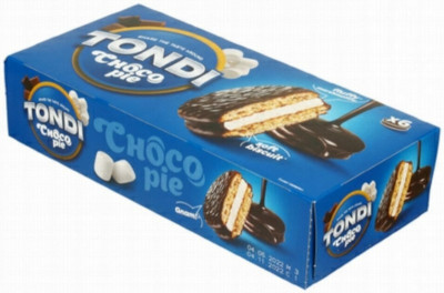 Cepumi Tondi Sandwich Biscuit Choco Pie 180g KDV (10.08.2025) Krievija