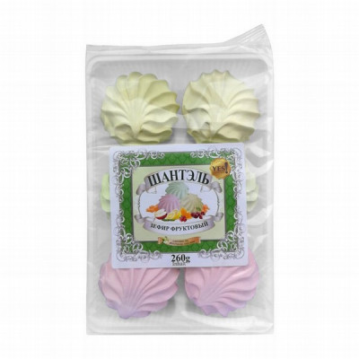 Zefīri Šanteļ Assorti 260g (06.08.2025) Krievija