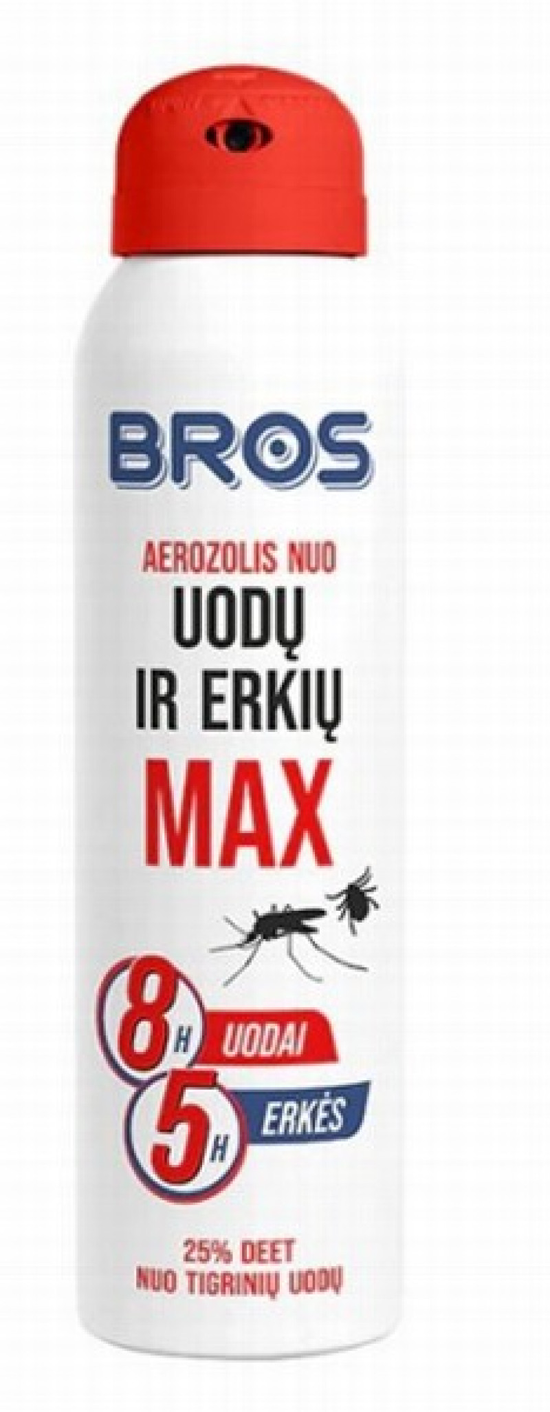 Līdzeklis pret odiem un ērcēm aerosols Bros MAX 90ml (07.2028)