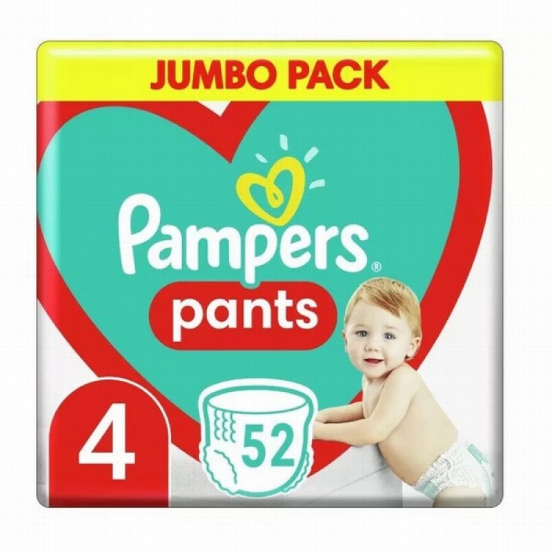 Biksītes Pampers Jumbo pack Biksītes S4 52gb