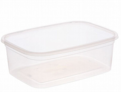 Salāttrauki plastmasas ar vākiem 500ml*500gb (nefasēti)