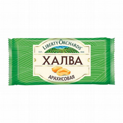 Halva Liberty Orchards zemesriekstu 185g (26.09.25) Krievija