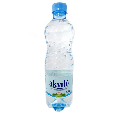 Minerālūdens Akvile negāzēts 0.5L (04.06.25) DEPOZĪTA maksa 0.10 eiro 