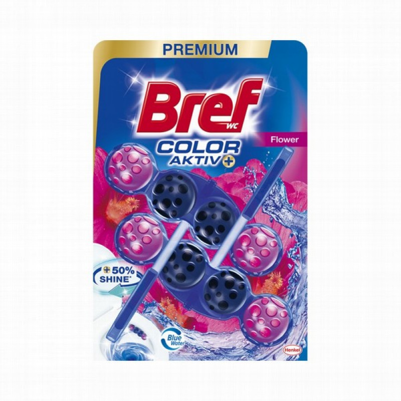 Tualetes bloks Bref aktiv fresh flowers 2*50g Serbija