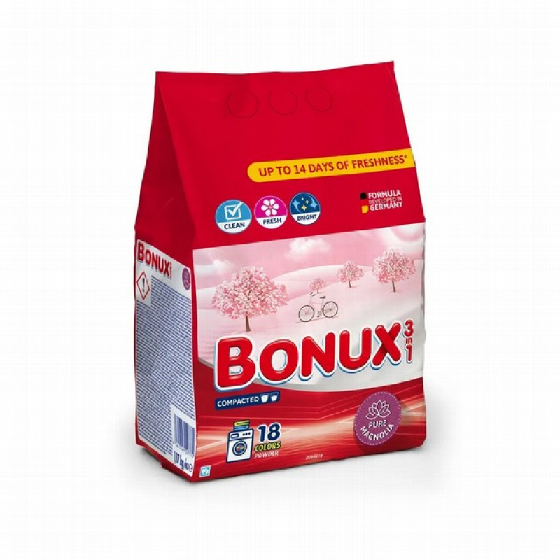 Veļas pulveris Bonux Magnolia color 1.17kg (07.12.2026) Rumānija