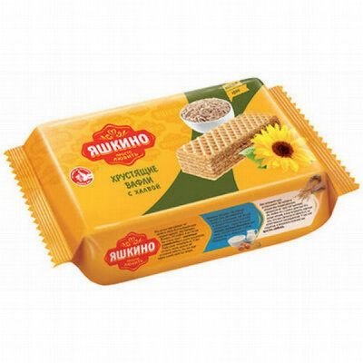 Vafeles Yaškino ar halvu 200g KDV 1/24 (07.05.2025) Krievija